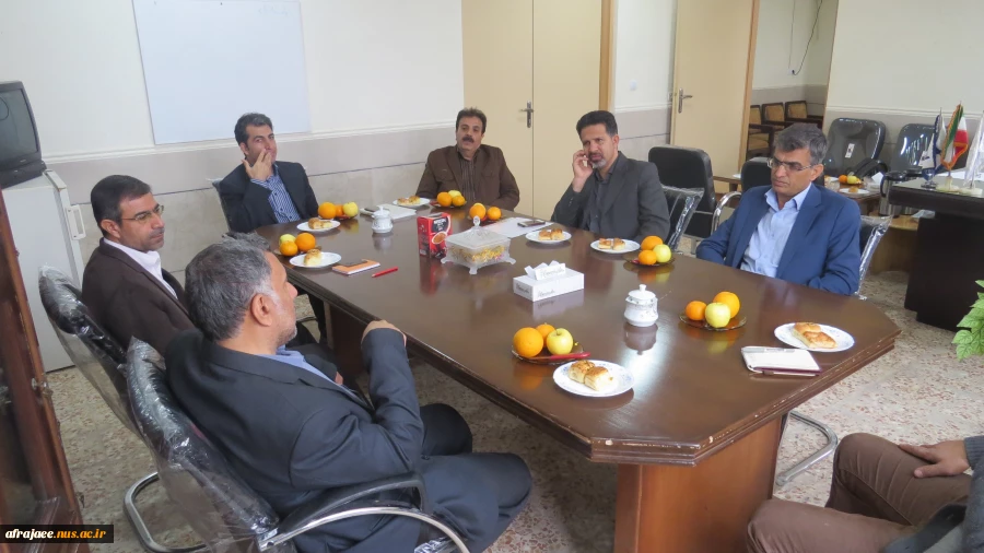 بازدید نمایندگان هیات نظارت از دانشکده شهید رجایی شیراز