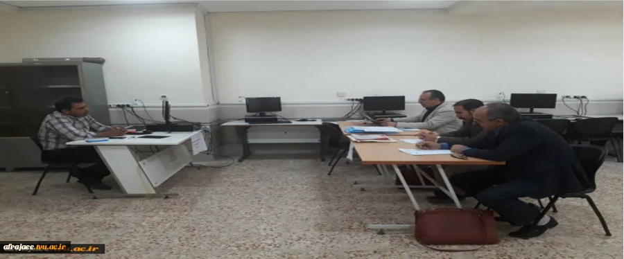 جلسه تعیین صلاحیت اساتید دانشکده فنی شهید رجایی شیراز
 دی ماه 1397 3