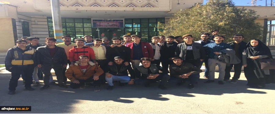 بازدید از پالایشگاه شیراز