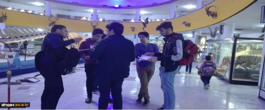 بازدید از موزه تاریخ طبیعی