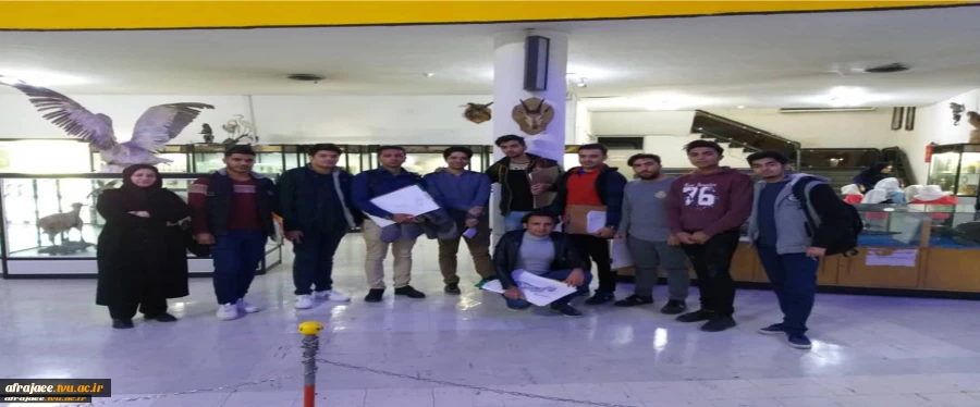 بازدید از موزه تاریخ طبیعی