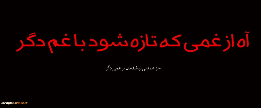 تسلیت از دست رفتن هموطنان عزیز در سقوط هواپیمای اکراینی 2