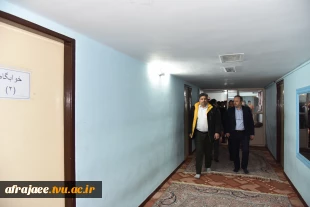 بازدید رئیس دانشگاه فنی و حرفه‌ای از سرای دانشجویی آموزشکده فنی کشاورزی شهریار
 5