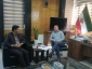 دیدار دکتر رحیم امین زاده رئیس دانشکده فنی و حرفه ای شهید رجایی شیراز با دکتر افکاری رئیس سازمان برنامه و بودجه استان فارس