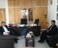 دیدار دکتر رحیم امین زاده رئیس دانشکده فنی و حرفه ای شهید رجایی شیراز با دکتر جمشیدی مدیرکل دفتر فنی استانداری فارس