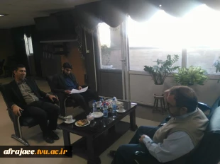 دکتر رحیم امین زاده رئیس دانشکده فنی و حرفه ای شهید رجایی شیراز با فرماندار شهرستان شیراز دیدار و گفتگو کرد 3