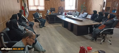 جلسه شورای اداری
