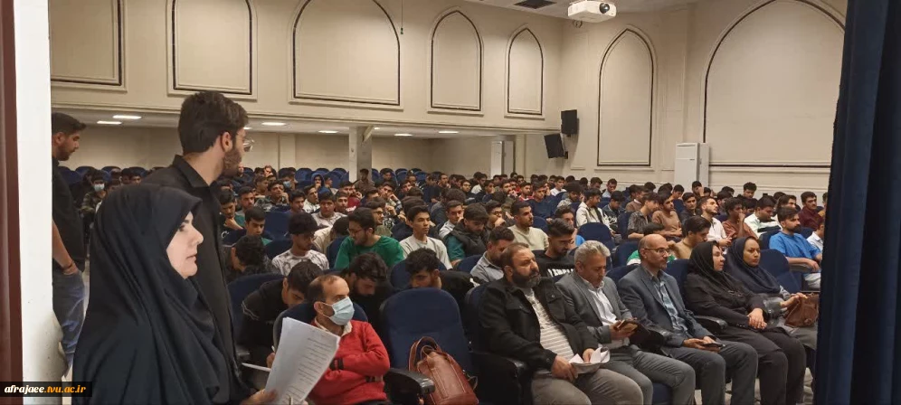 برگزاری جلسه توجیهی دانشجویان نوورود در دانشکده ملی مهارت شهید رجایی شیراز